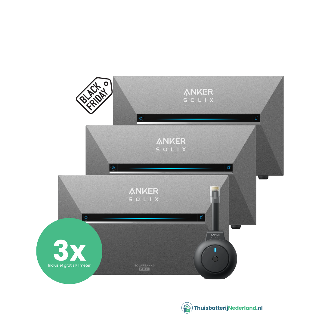 3 x Anker Solix Solarbank 3 E2700 (Black Friday)
