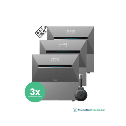 3 x Anker Solix Solarbank 3 E2700 (Black Friday)